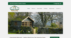 Desktop Screenshot of greenroofsnaturally.co.uk